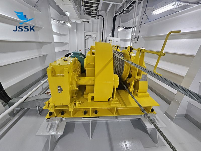 電動摩擦式絞車200kN